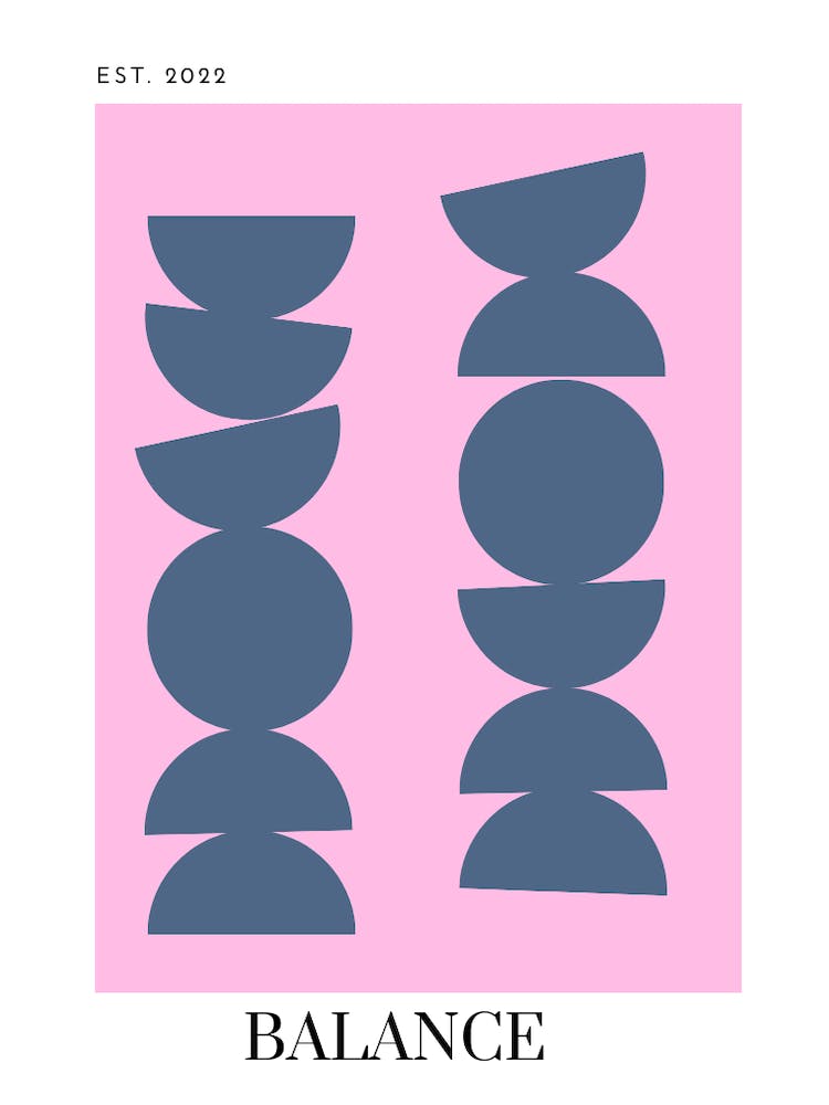 1 Balance - Light Pink