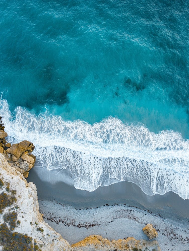 Aerial View Of A Beach 131