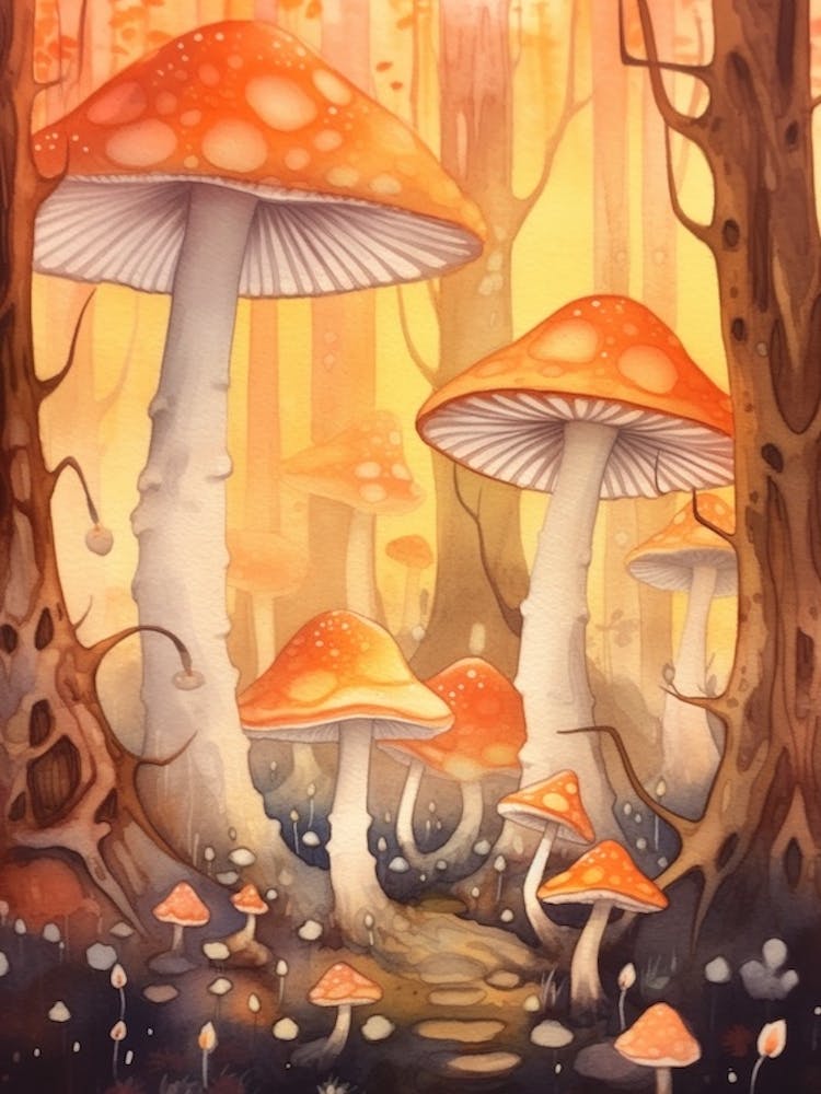 Storybook Mushrooms 3