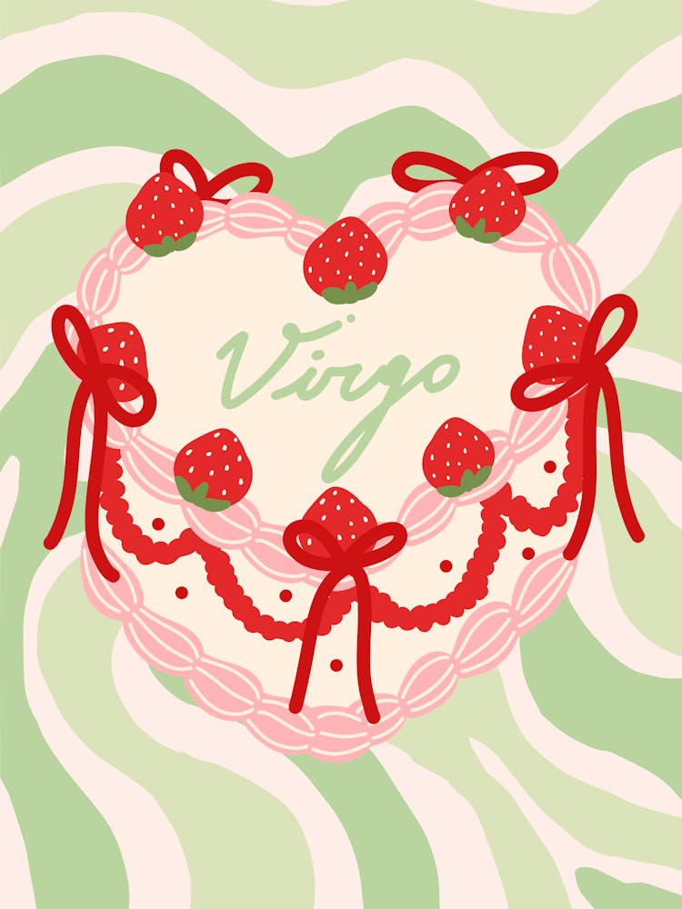 Virgo Coquette Cake 1