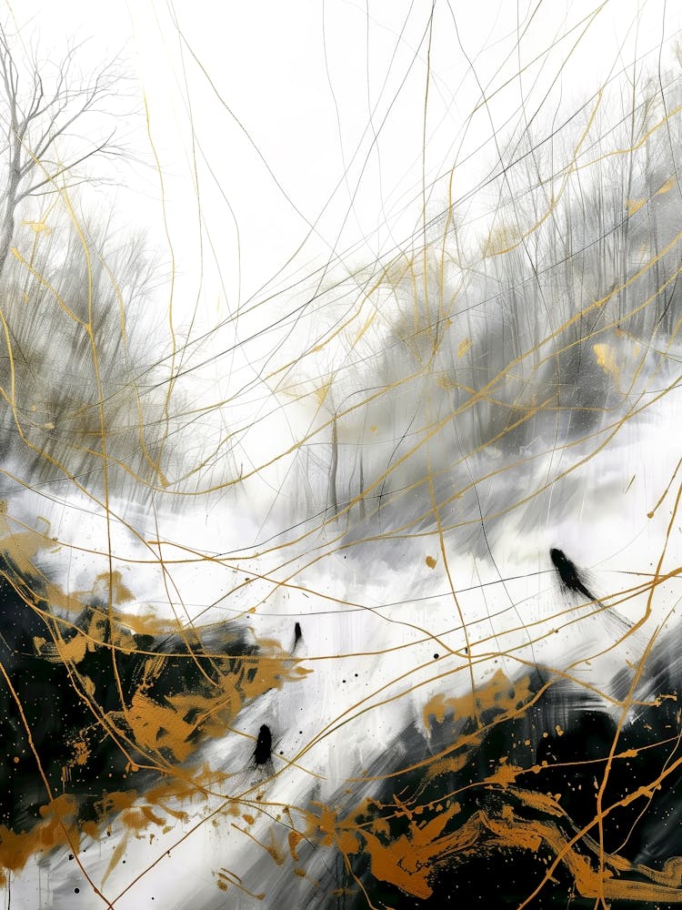 Crows In The Snow