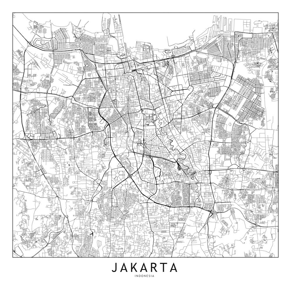 Jakarta Map
