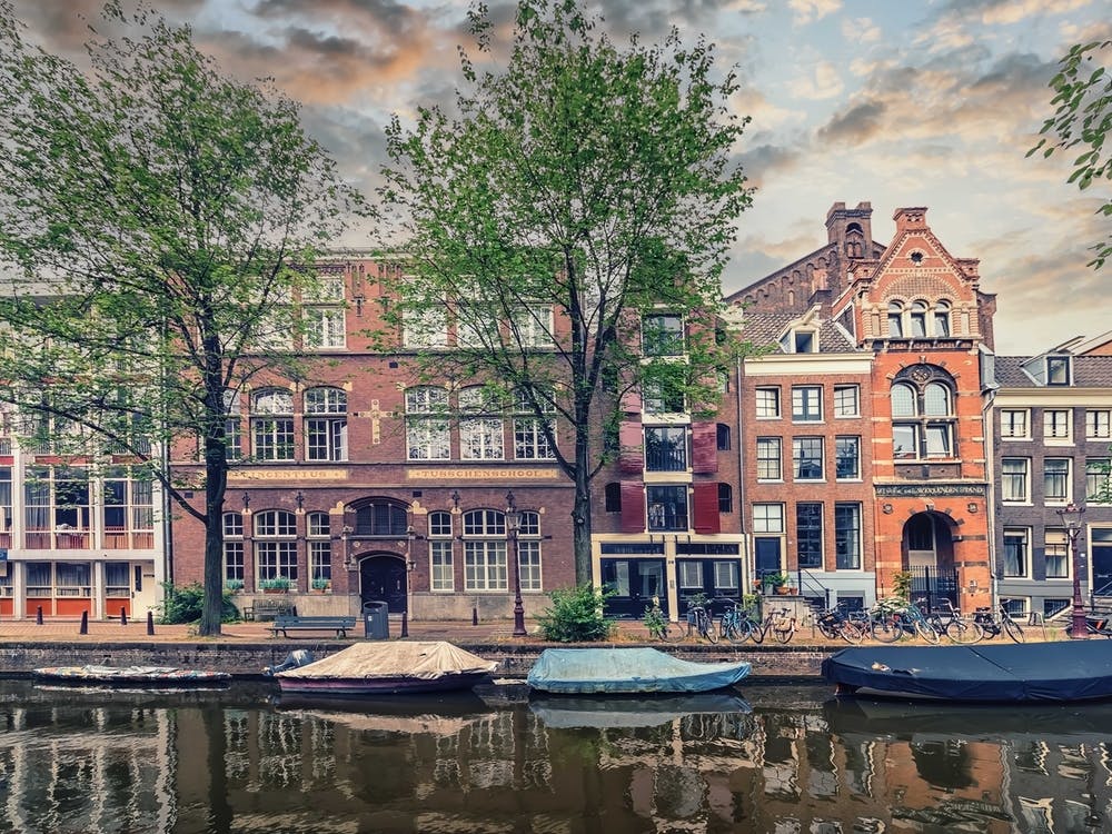 Amsterdam am Abend