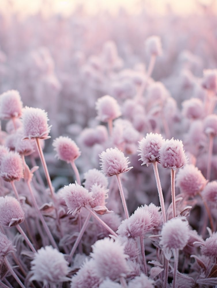 Frosty Botanical Globe Amaranth