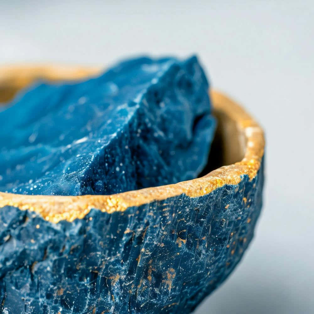 Blue Quartz In A Bowl