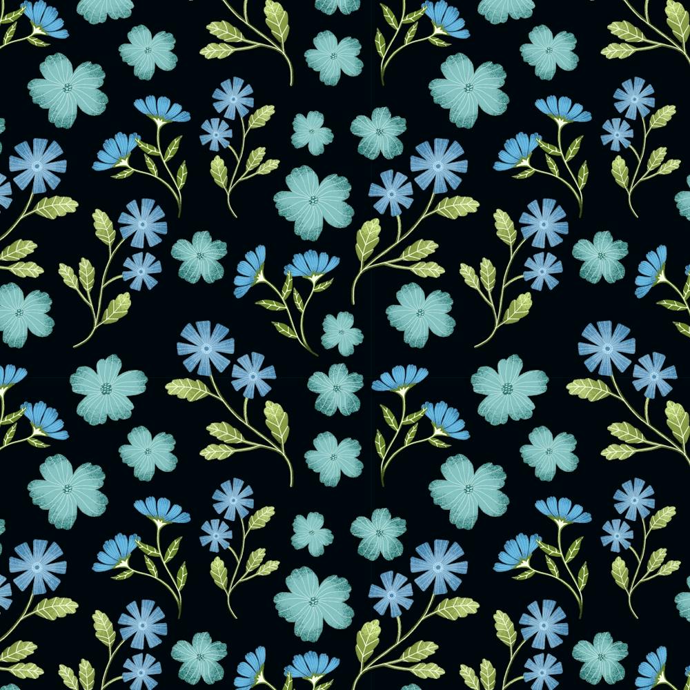 Delicate summer flowers