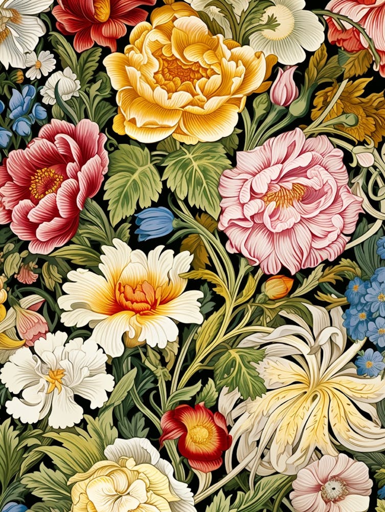 Flowers By William Morris