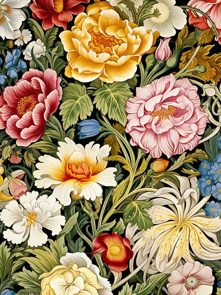 Flowers By William Morris
