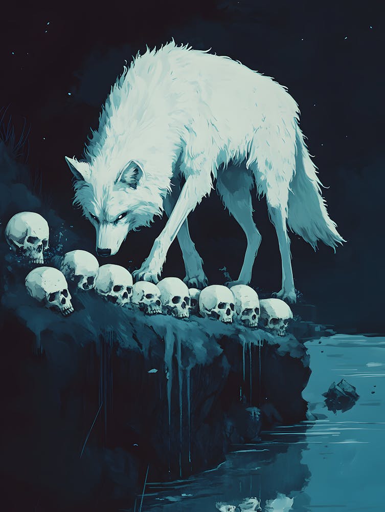 Loup Sur Crânes