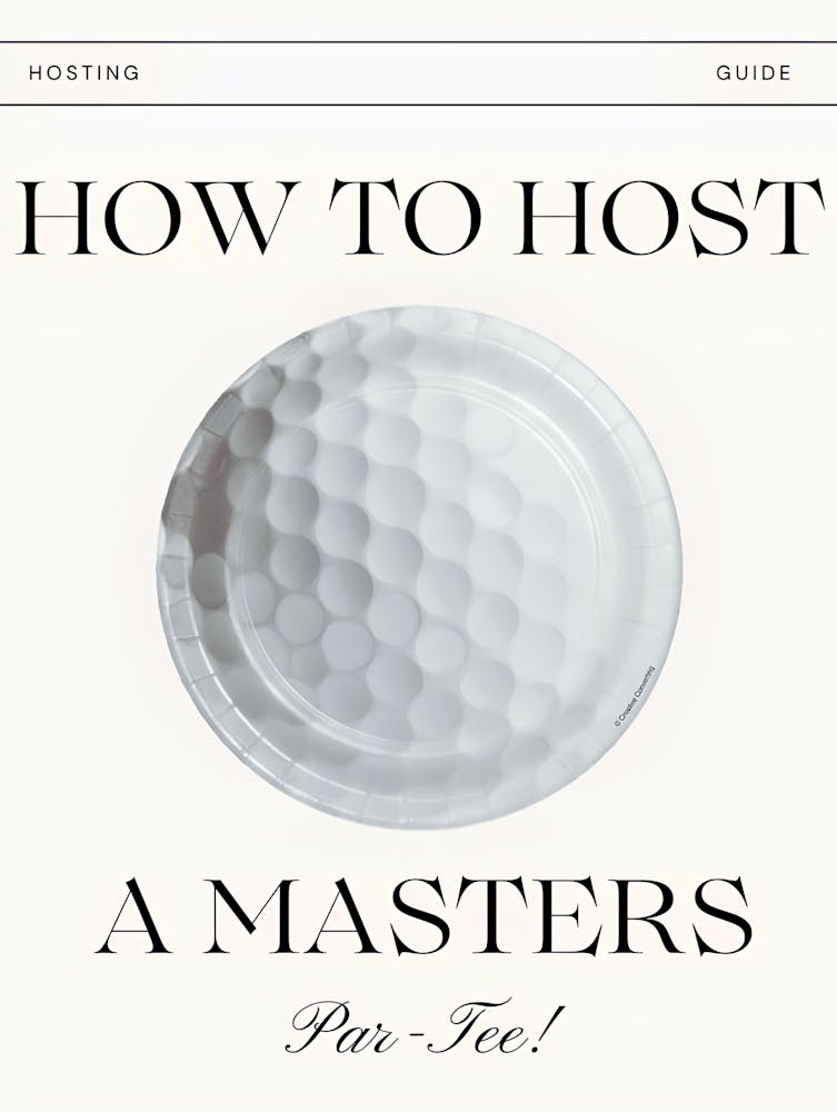 How To Host A Masters Par Tee 2