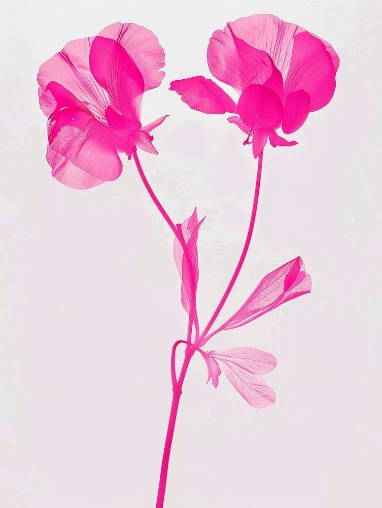 Hot Pink Sweet Pea 1