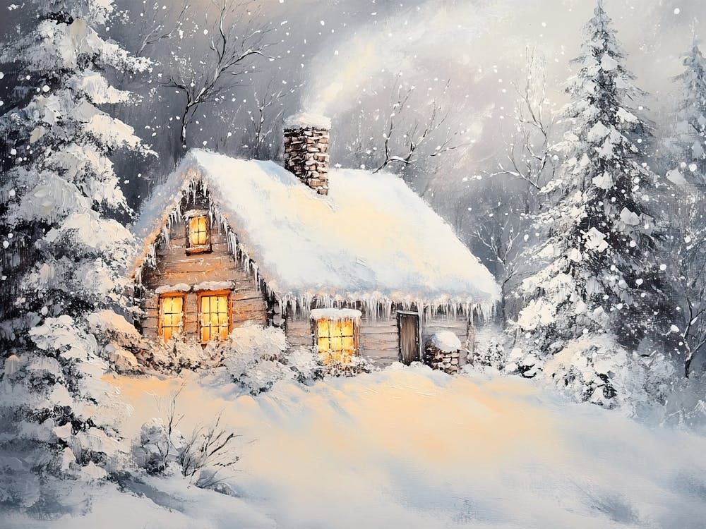 Winter Landscape Scene