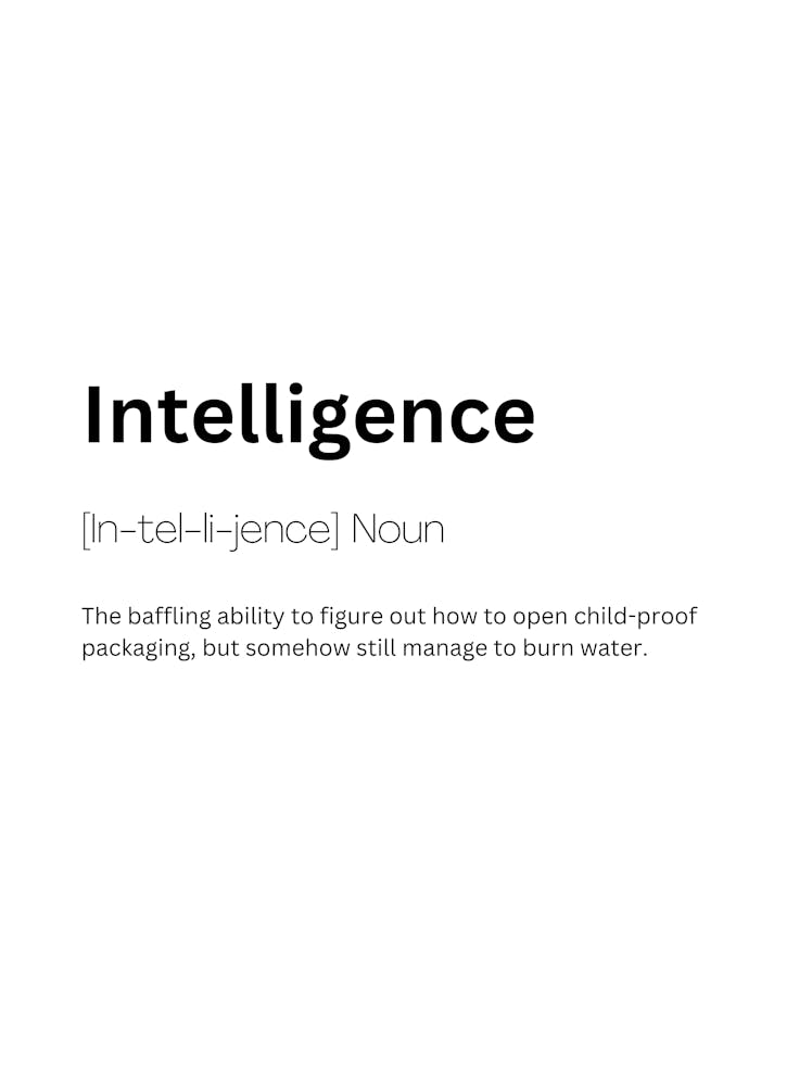 Intelligence Definition Meaning