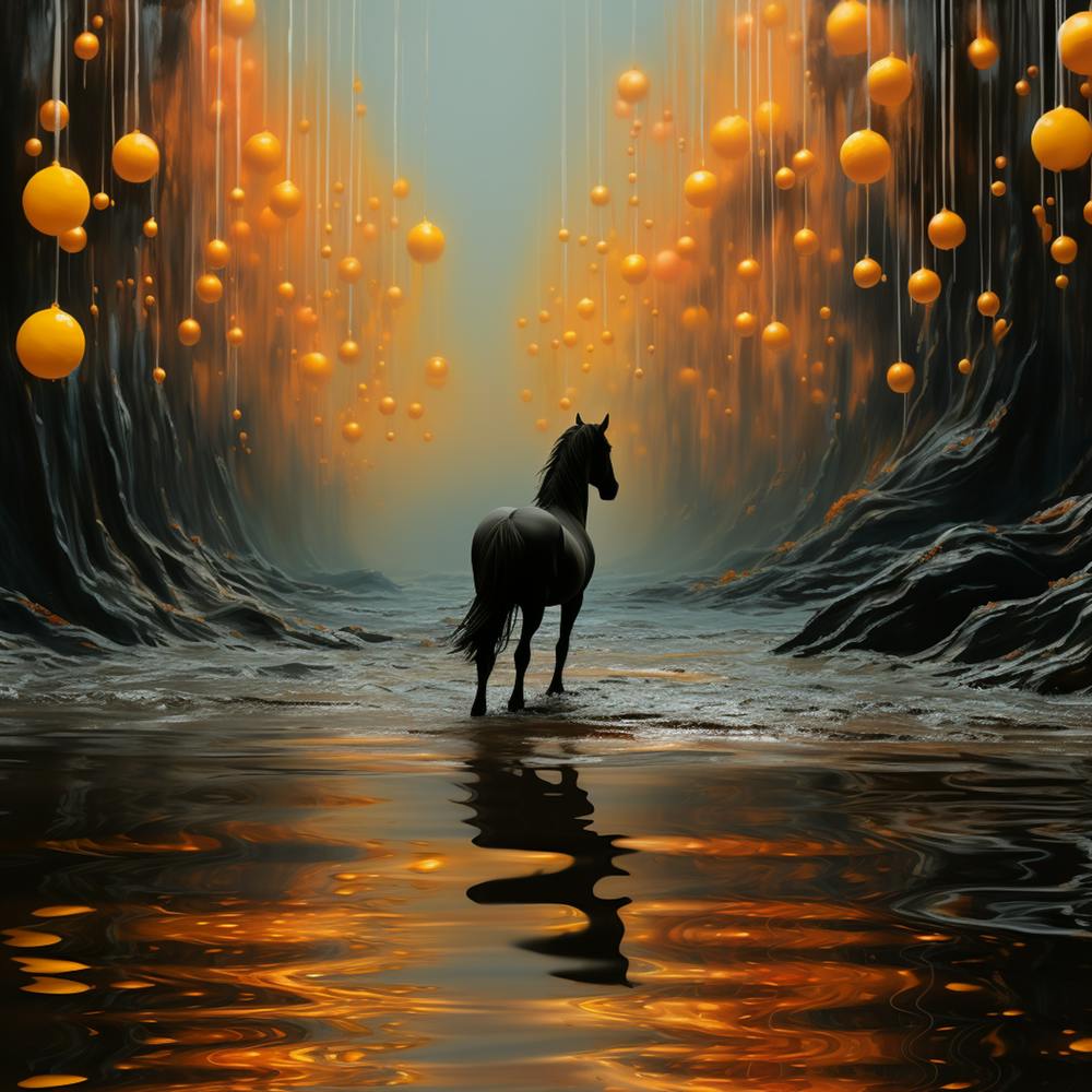 Horse In The Water