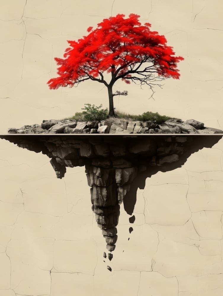 Tree On An Island 1