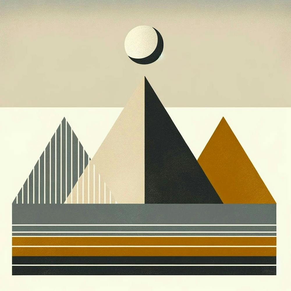 Mountains And The Moon 1