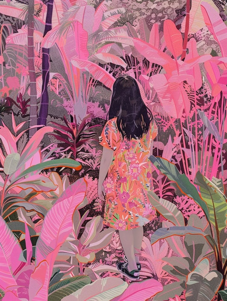 In The Garden Pink 1