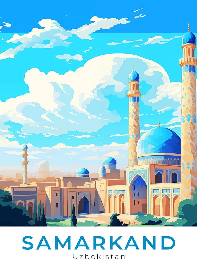 Uzbekistan Samarkand Travel 1