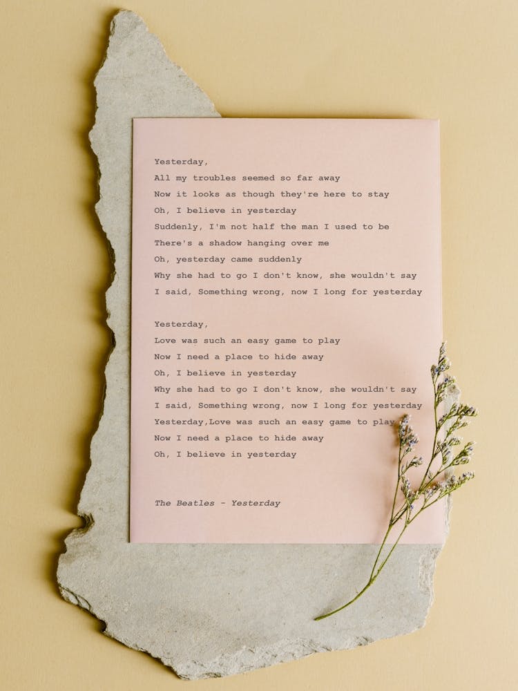 Yesterday - The Beatles 1