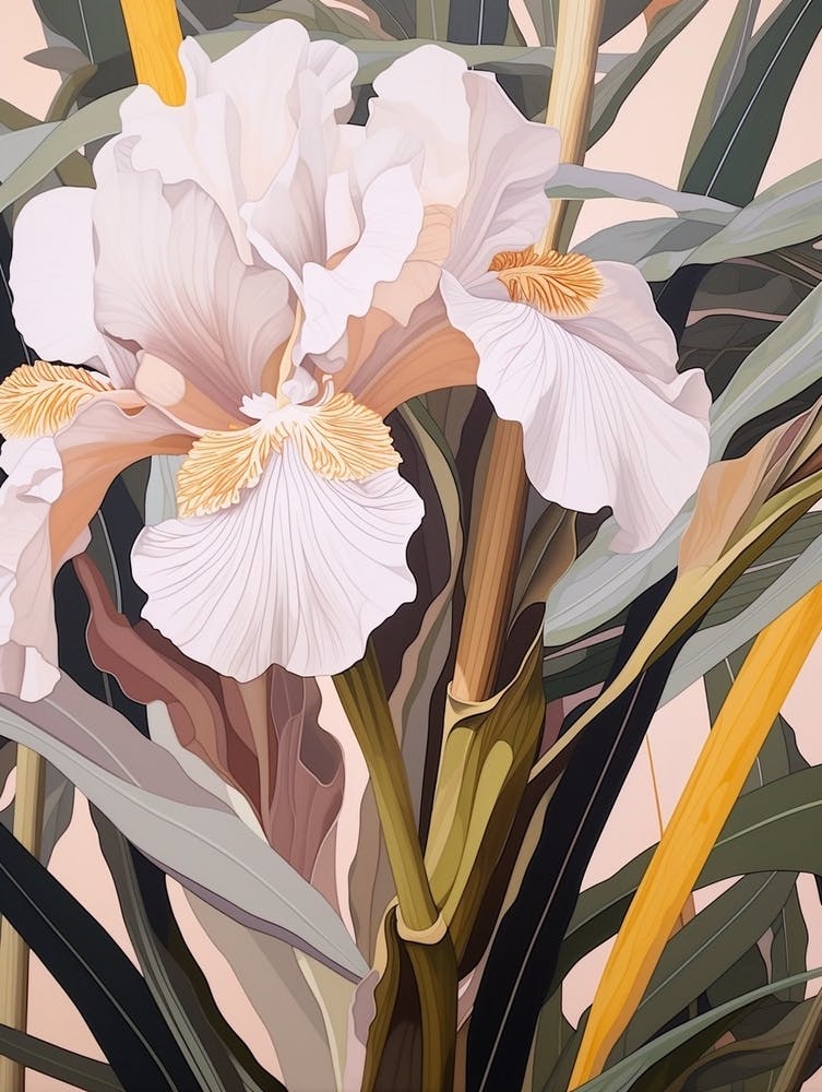 Flower Illustration Iris 3