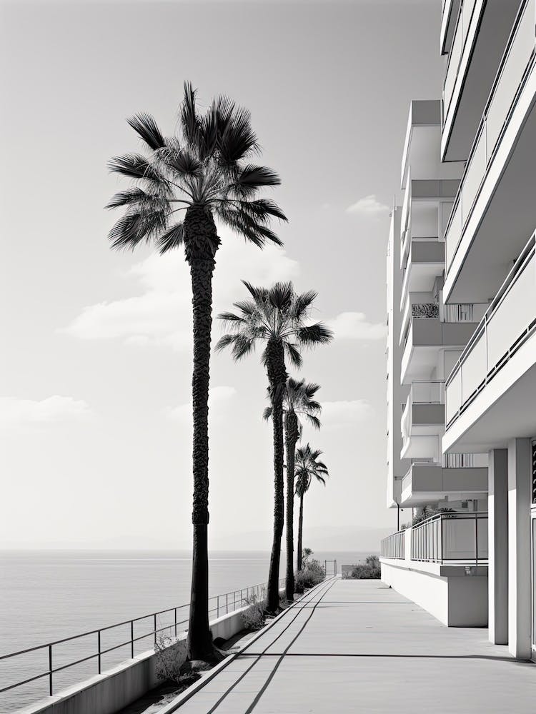 Limassol, Cyprus, Black And White Photography 4
