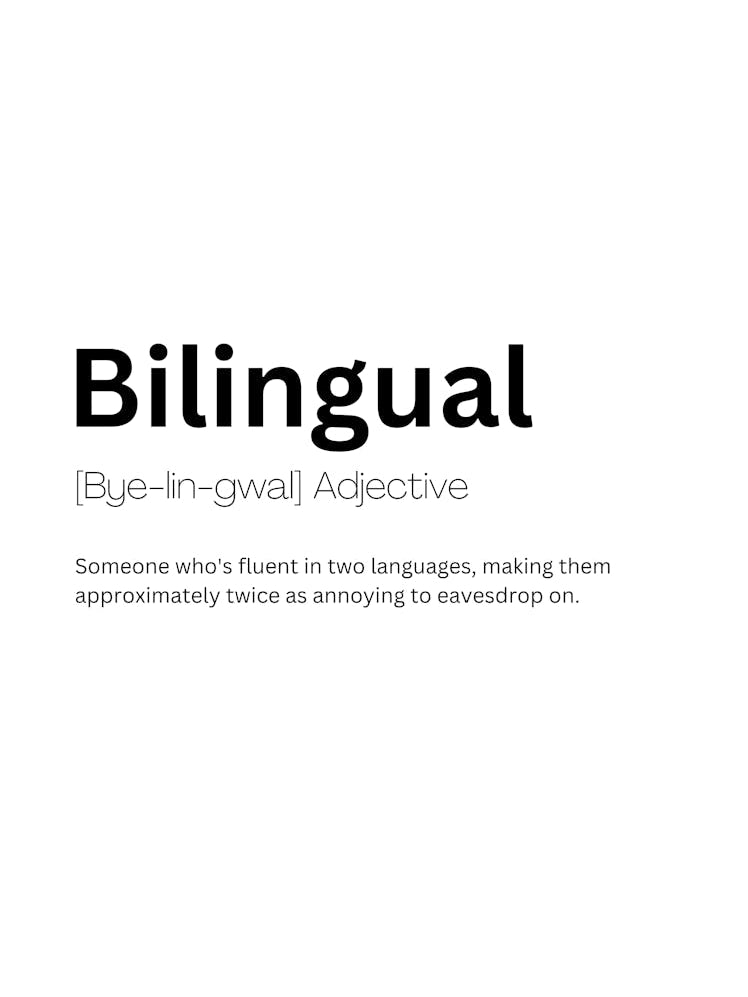 Bilingual Definition Meaning