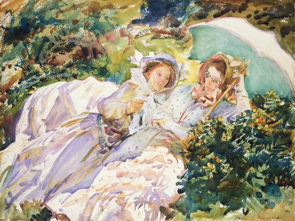 Simplon Pass The Tease, John Singer Sargent