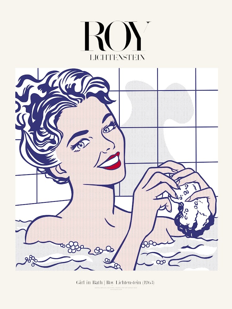 Girl In Bath 1963 Poster