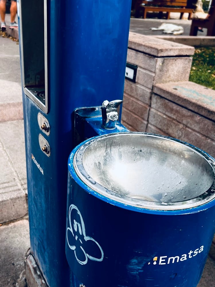 Water Fountain Urban Spain