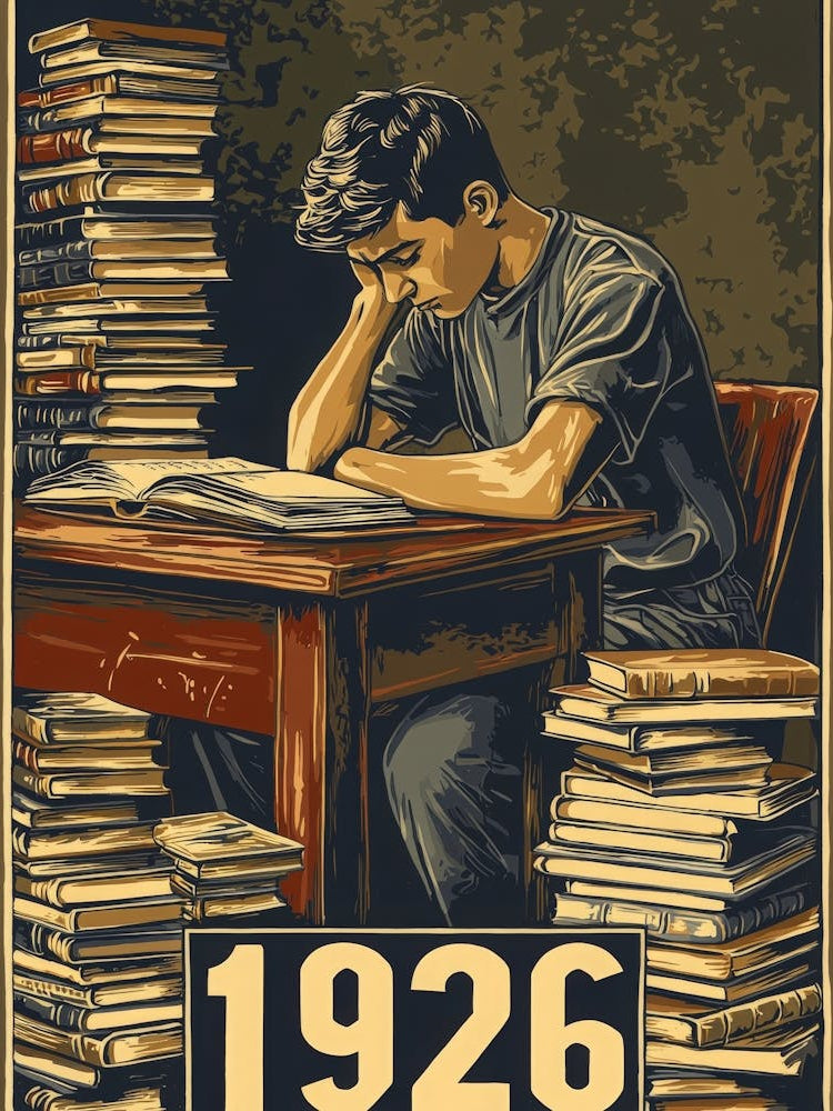 Aihrgdesign A Vintage Education Poster Marking The First Sat 2