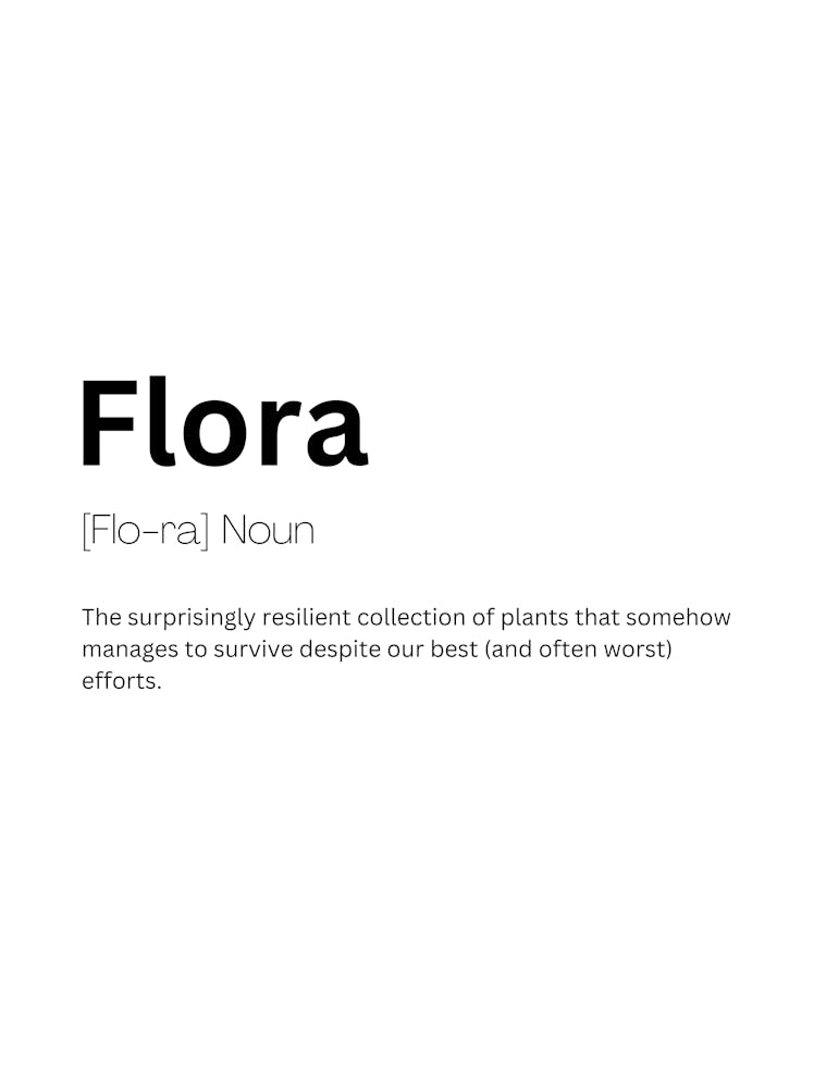Flora Definition Meaning