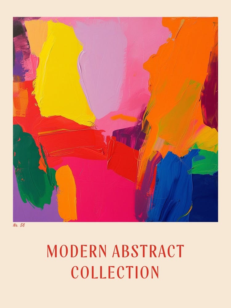 Modern Abstract Collection Poster 56