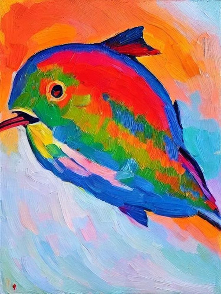 Parrotfish Matisse Inspired