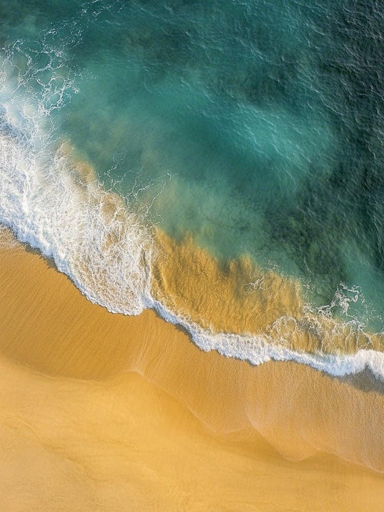 Aerial View Of A Beach 51