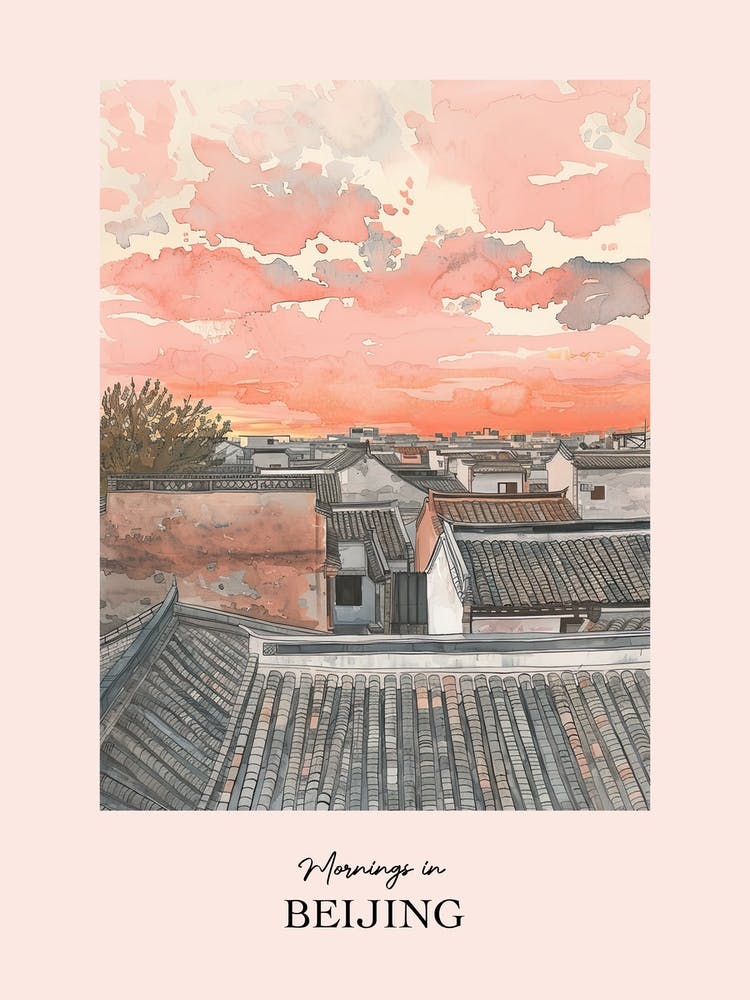 Mornings In Beijing Rooftops Morning Skyline 4