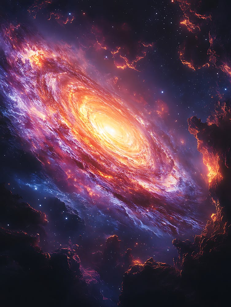 Galaxie im Weltraum 7