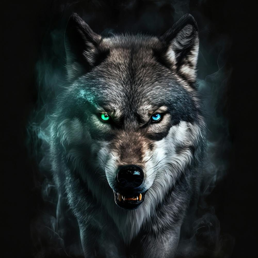 The Lone Wolf Art Print by Rickyrock – Fy!