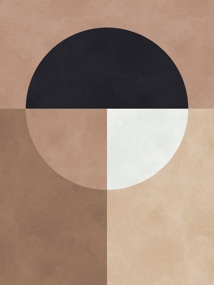 Geometric harmony in brown 3