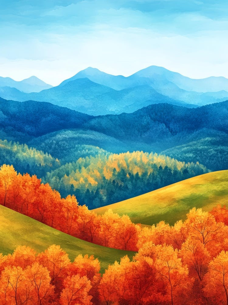 Autumn In The Mountains 8