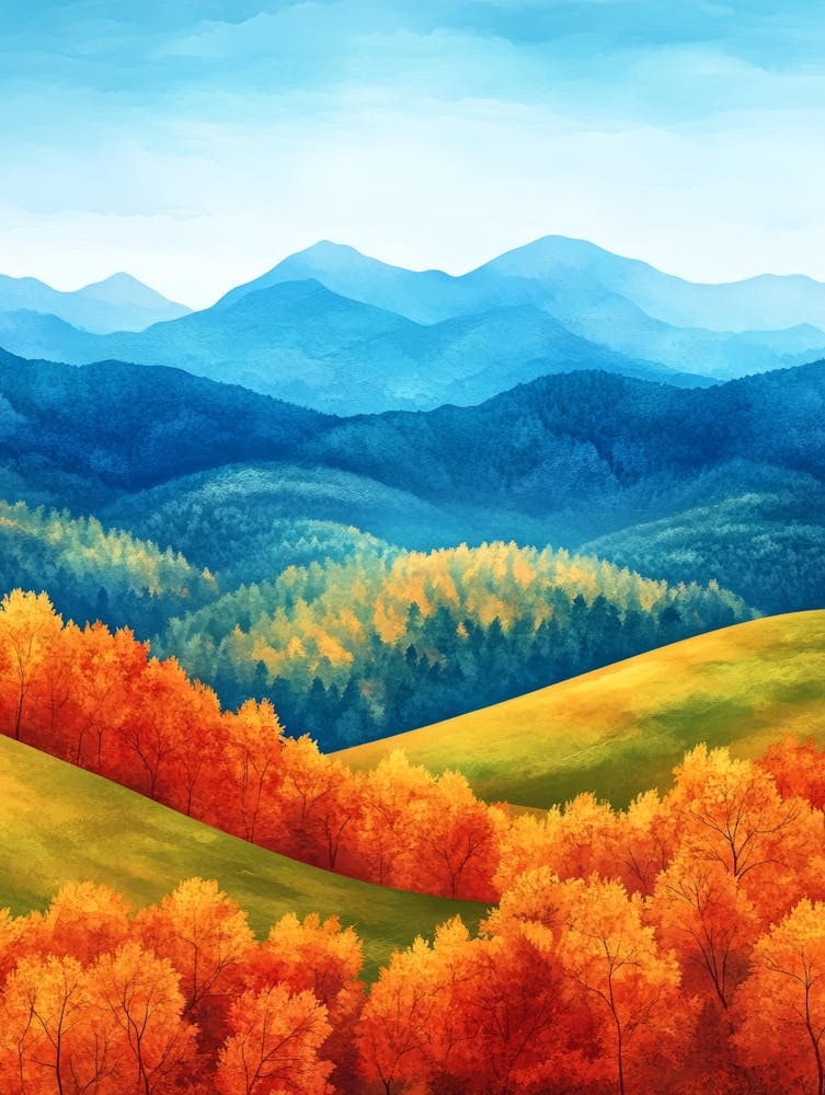 Autumn In The Mountains 8