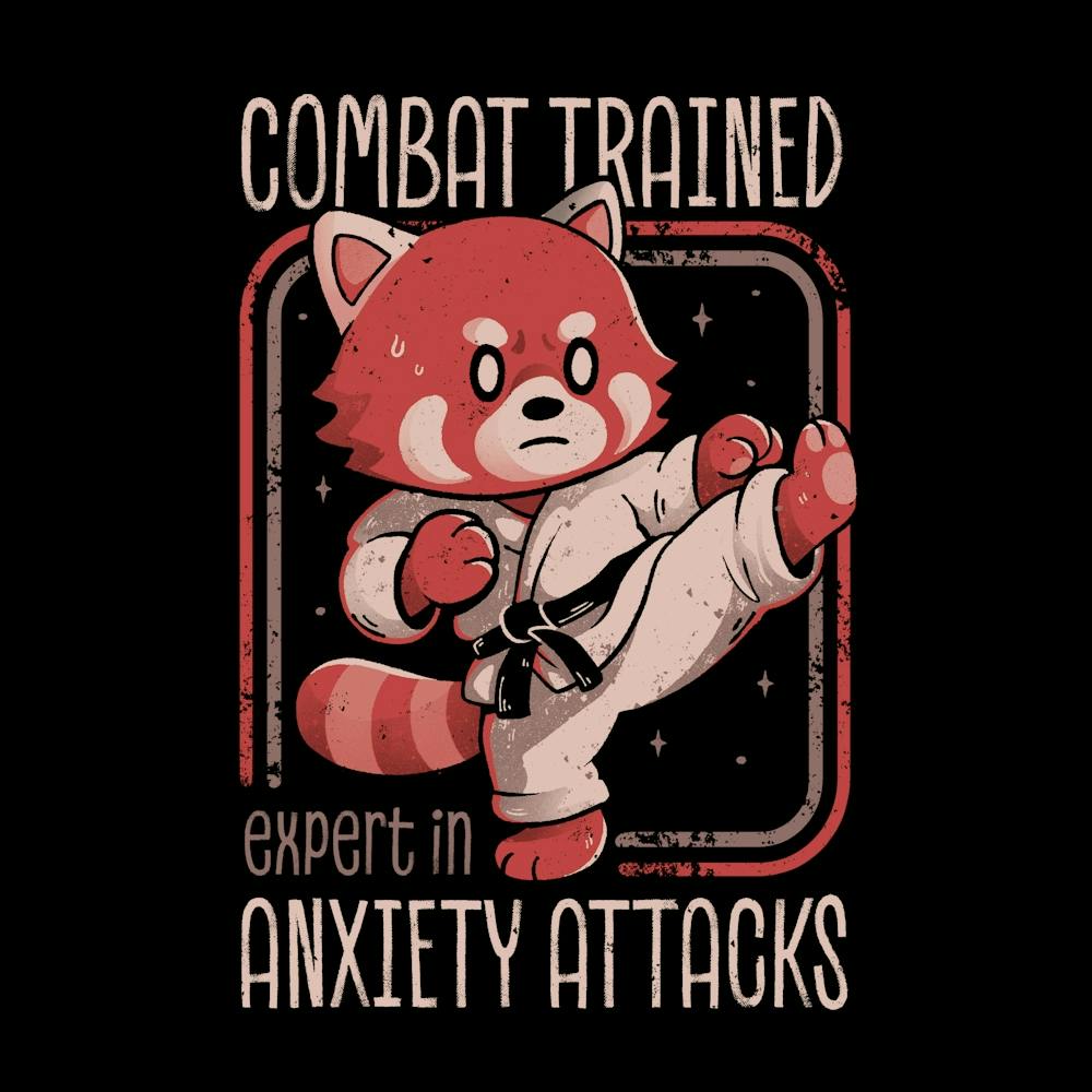 Anxiety Attack Expert Funny Red Panda
