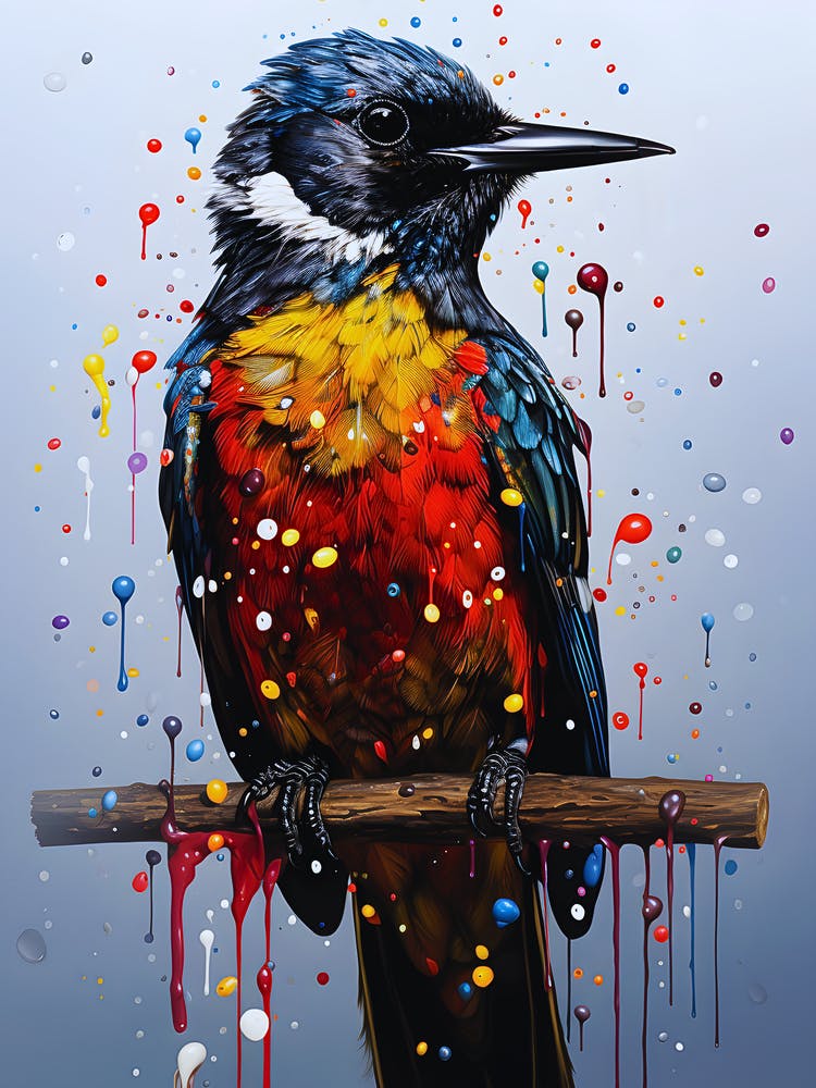 Chromatic Elegance In Flight