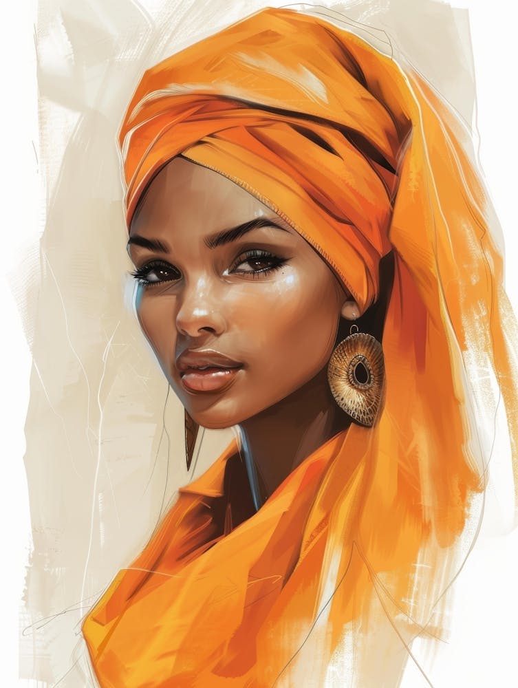 Portrait Of African Woman 48