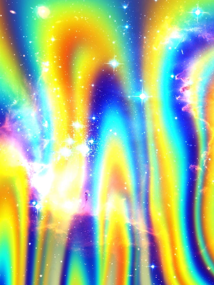 Psychedelische Galaxie