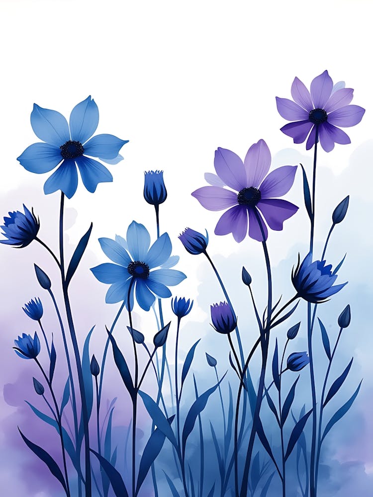 Refined Botanical Swirl For Calm Settings