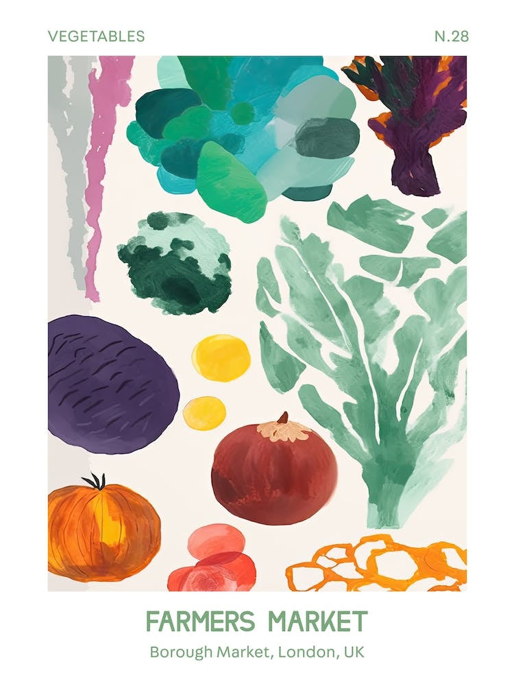 Brussel Sprouts Vegetables Farmers Market 1 Borough Market, London, Uk