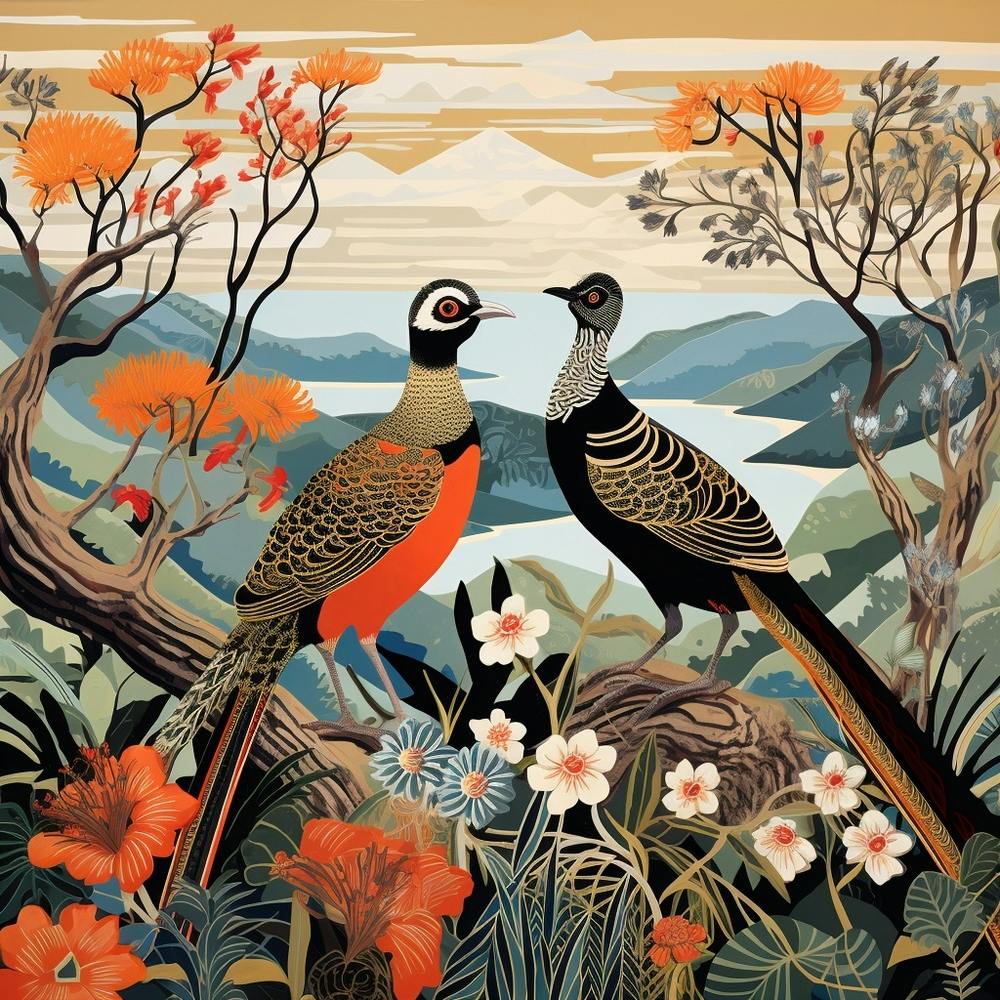 Bird In Nature Pheasant 3