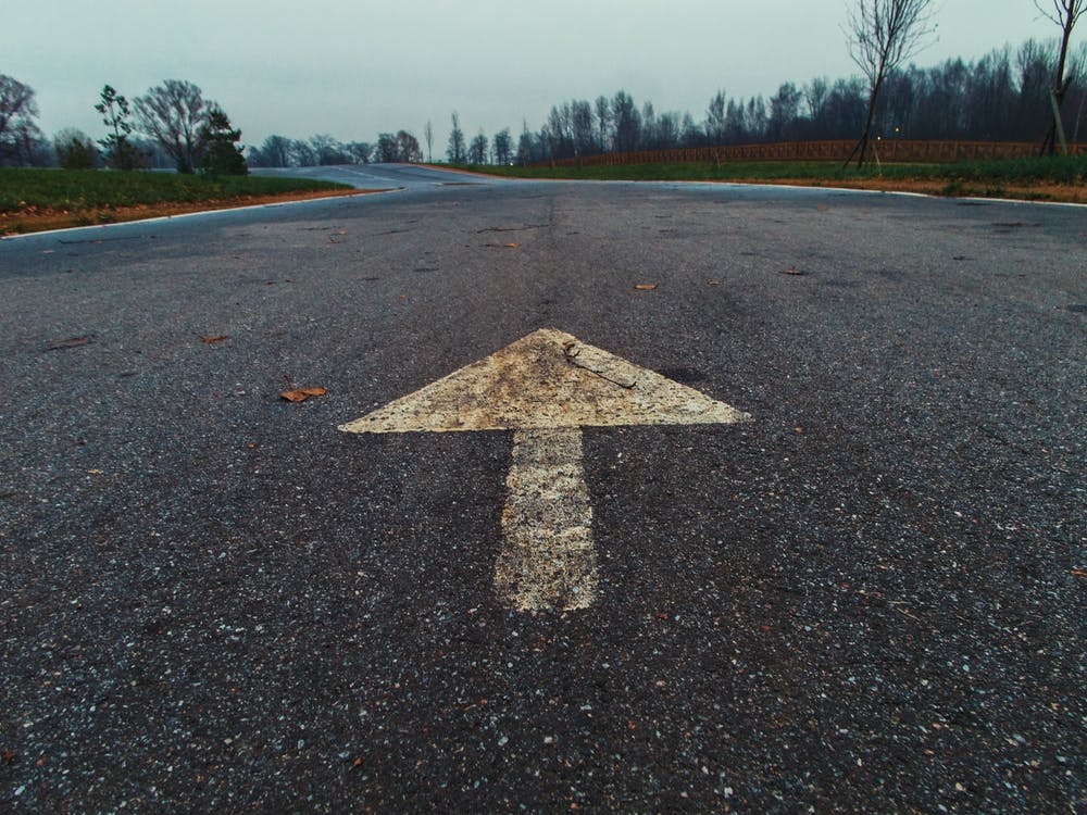 Arrow In The Road