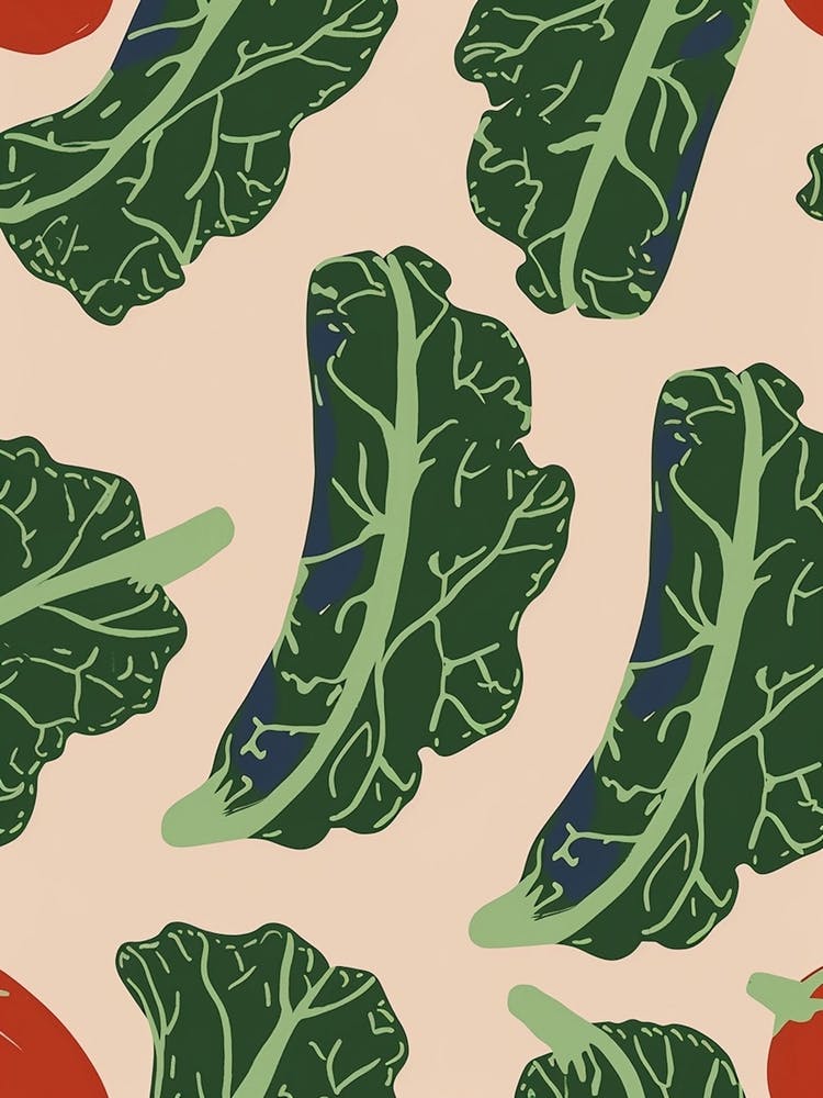 Kale Pattern Illustration 3