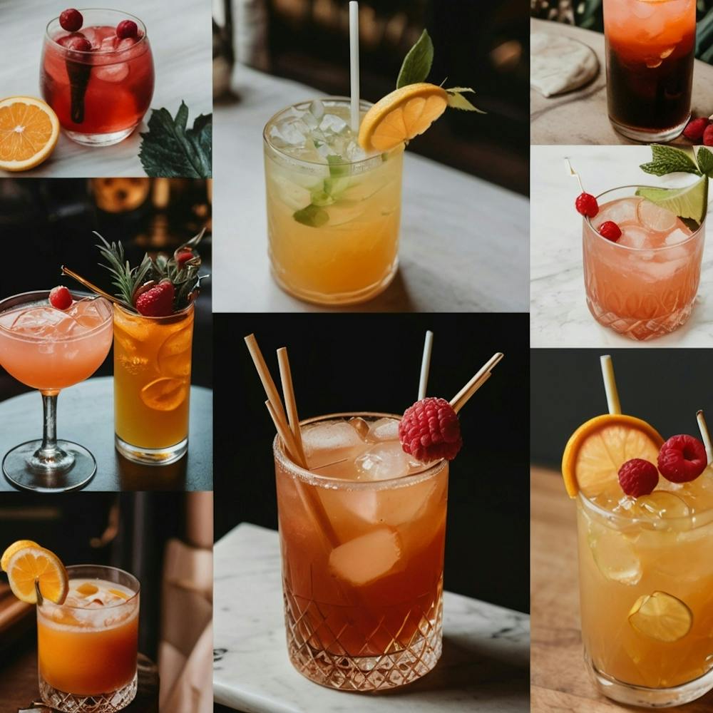 Default Cocktails For Different Seasons Aesthetic 0